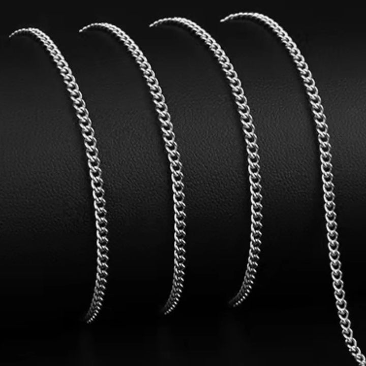 Men's Cuban Chain Necklace – Stainless Steel