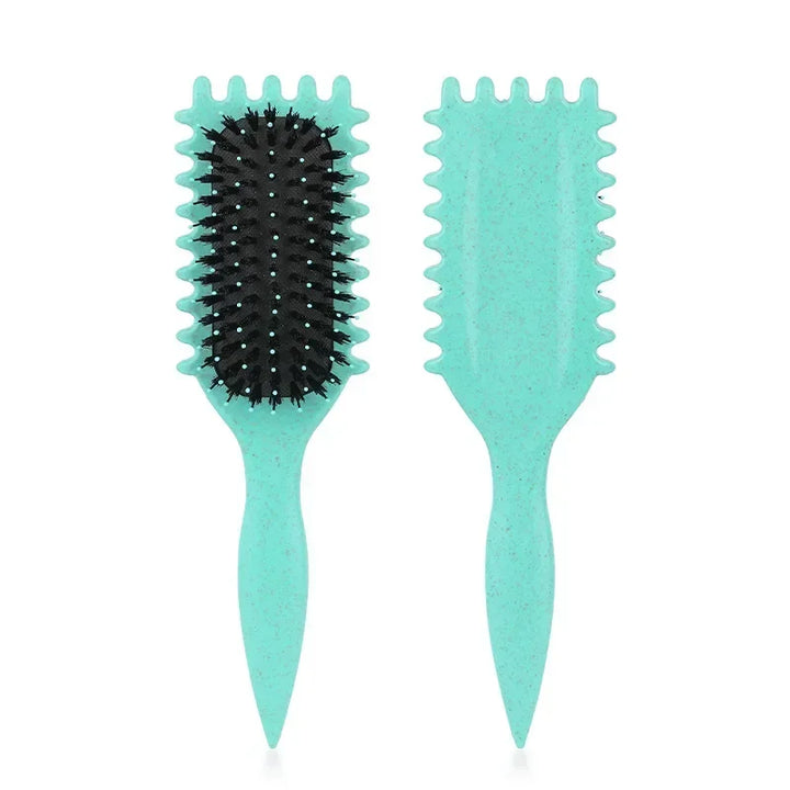 Women's Hair Comb Hollow Shaped Curly Hair Comb Multi Functional Scalp Massage And Anti-static Fluffy Hair Brush Hairstyle Tools