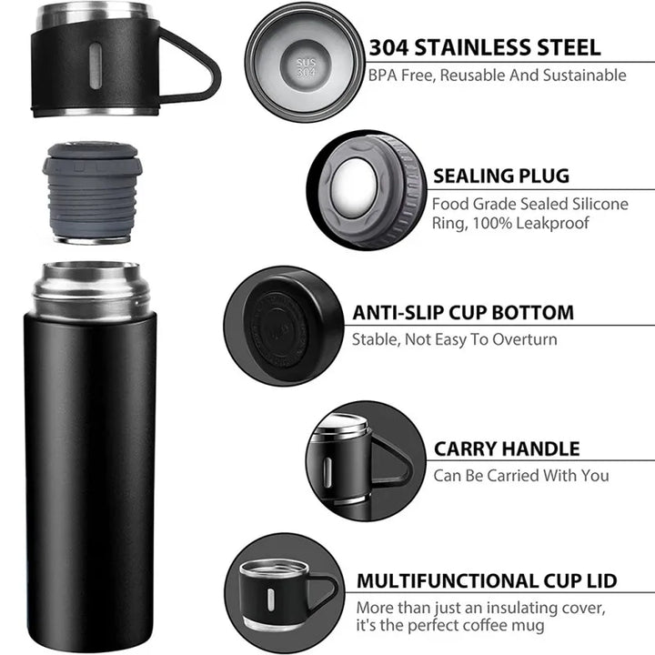 Stainless Steel Bottle Set