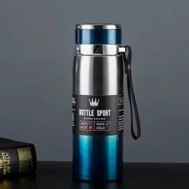 1L Thermal Water Bottle – Stainless Steel Vacuum Flask