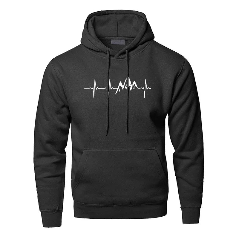 Spring/Fall Men's and women's hooded sweatshirts Street wear Running sweatshirts Casual tops Baggy jumpers