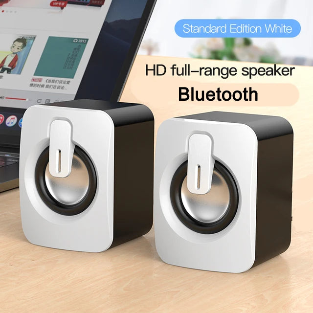 Computer Speaker For PC Laptop Desktop Caixa De Som Bluetooth Portable Sound Box Music Wireless Wire USB Mini Column Acoustics