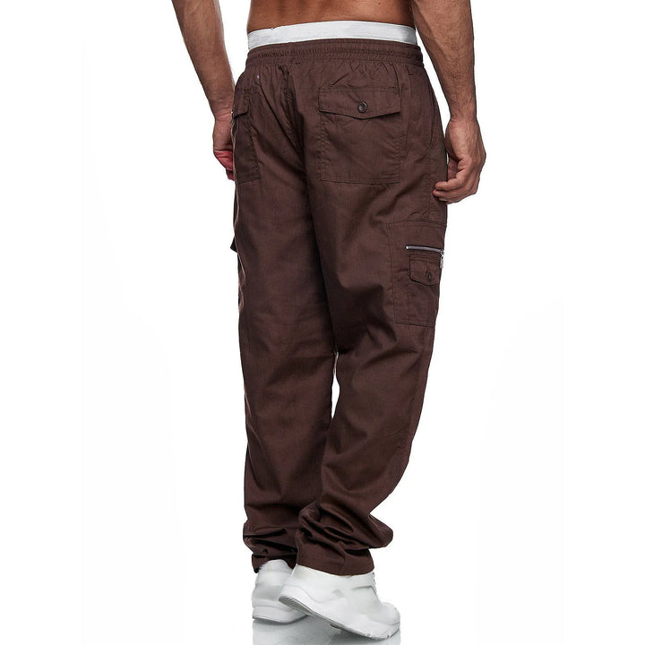 Men'S Cargo Trousers Spring Summer Sports Casual Jogging Trousers Fashion Trend Street Style Lightweight Comfortable Overalls