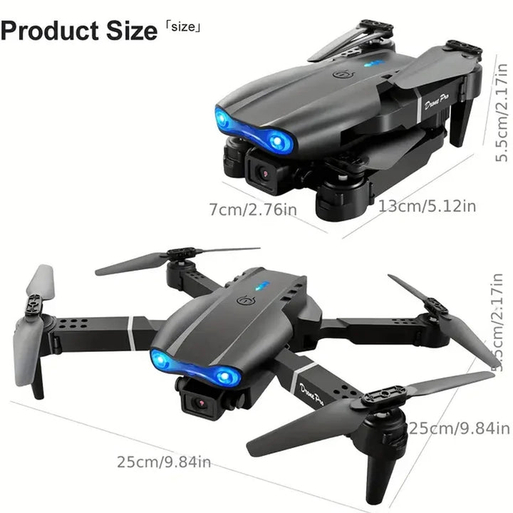 Drone With Camera,Rc Drone,RC Quadcopter With Auto Return,Fly Route Fly Altitude Hold Headless Mode Drones For Kids Christmas