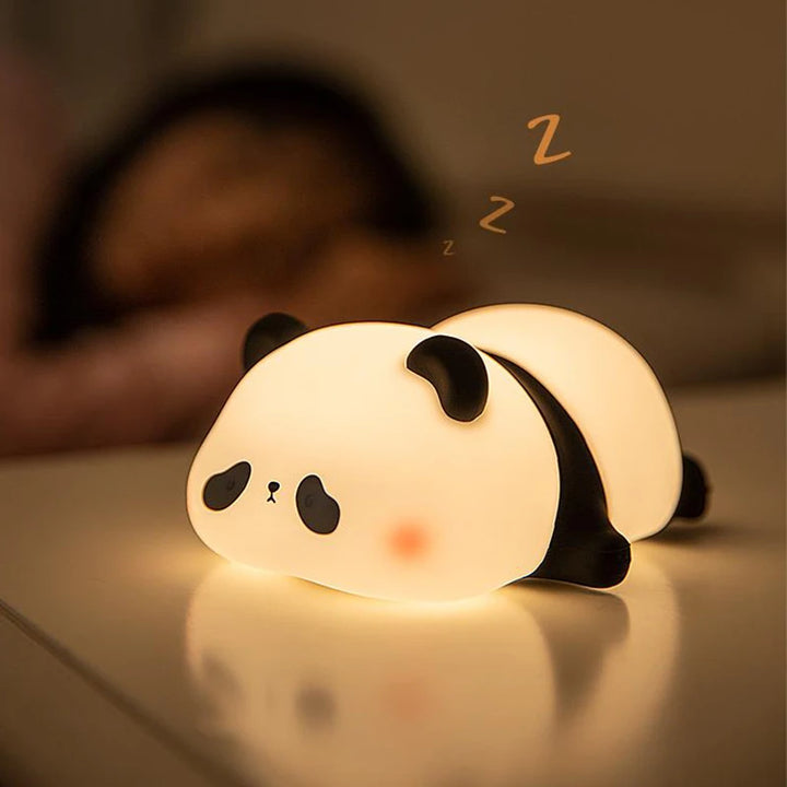 Kawaii Mini Night Light Animals Shaped LED Lamp Nursery Sleeping Night Lamp New Year Kids Gifts Home Decor Accessorie