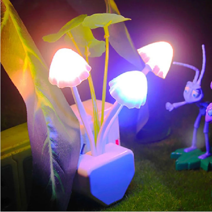 LED Wall Light – Mushroom Night Lamp