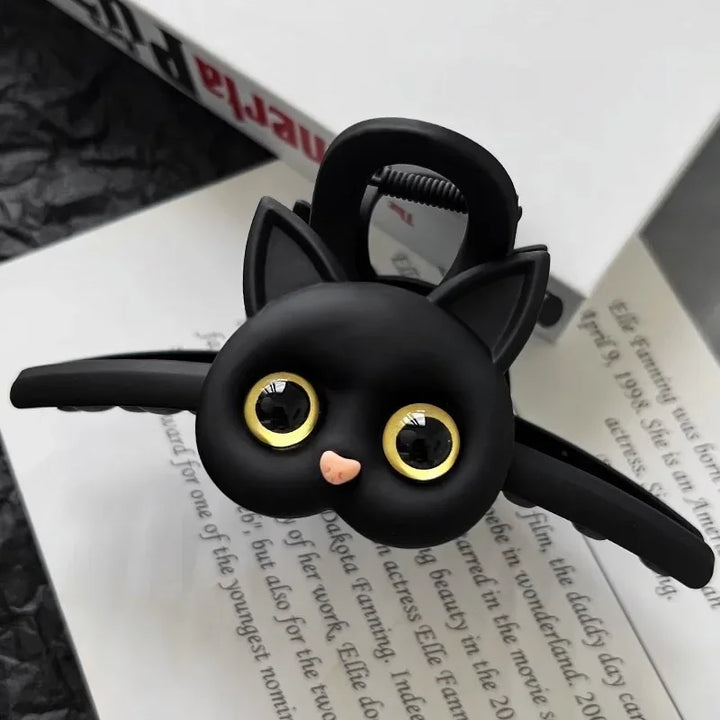 Cartoon Cat Shark Clip - Fashionable Minimalist Hair Accessory