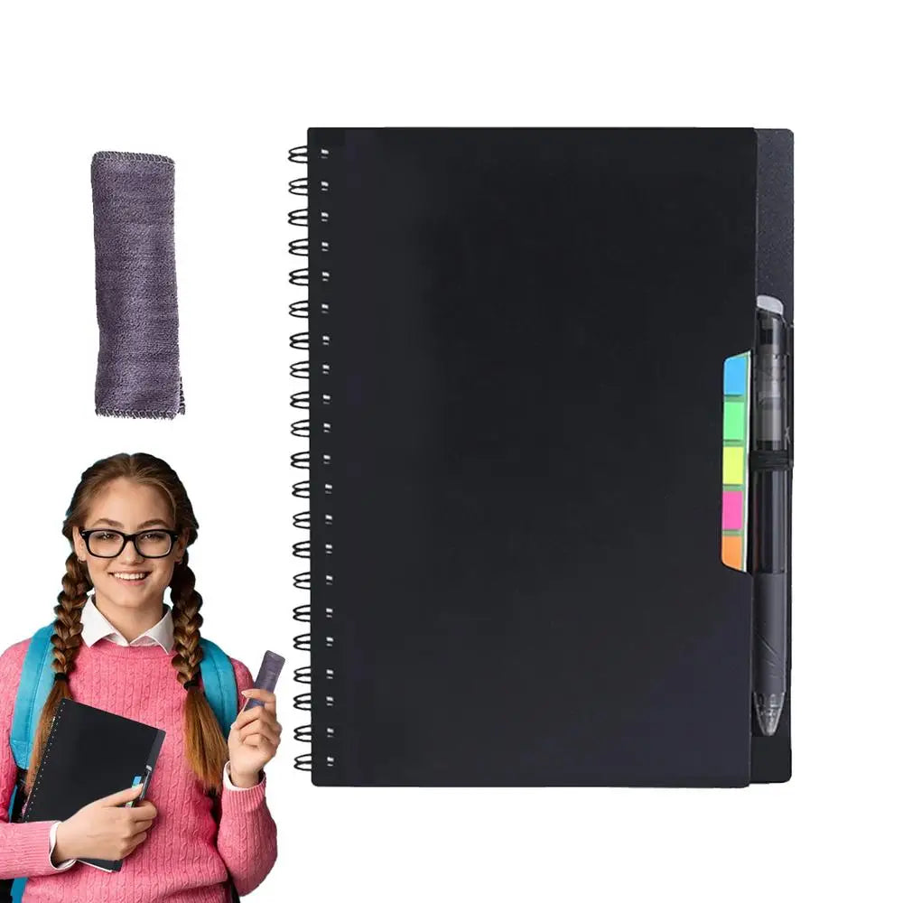 Reusable Smart Notebook Eco-Friendly Digitally Connected Notebook Smart Reusable Planner & Notepad Waterproof Mineral Stone