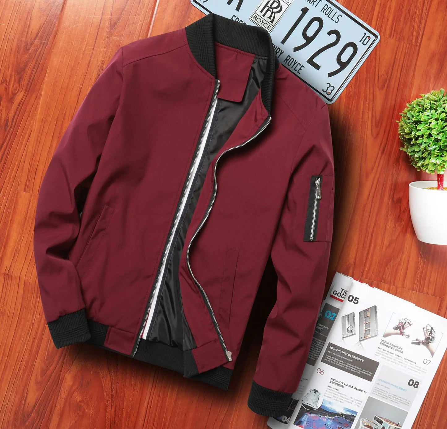 Autumn Style Men's Jacket - Youth & Comfort