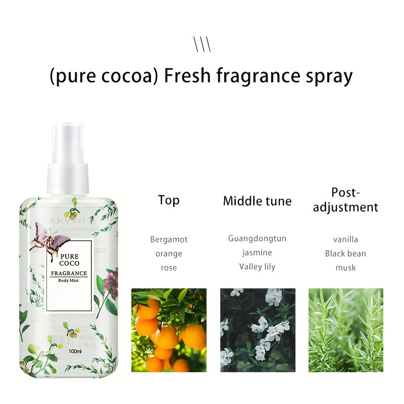 Refreshing 100ml Charming Eau De Toilette Spray - Floral & Oriental Scents, Perfect for Gifting