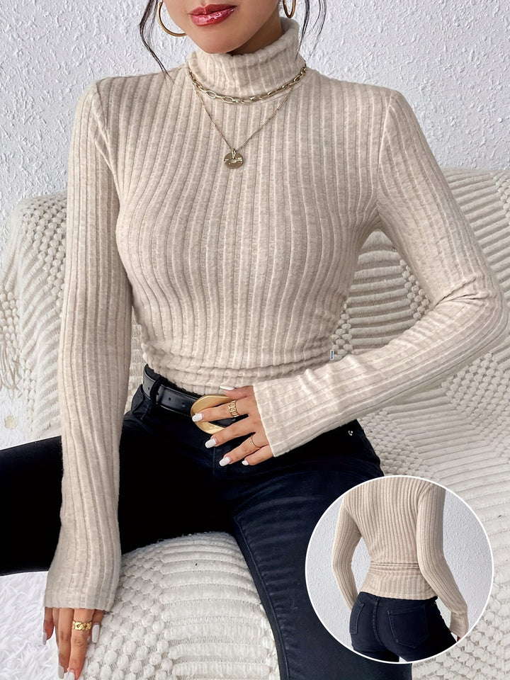 Autumn And Winter Milk White Sweater