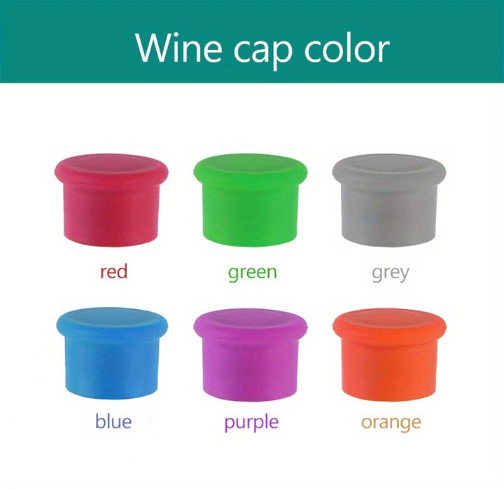 Reusable Silicone Wine Stoppers – Seal & Preserve Bottles