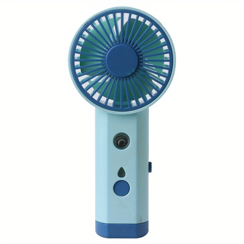 Portable Air Conditioner, MiNi USB Evaporative Air Conditioner Fan, Cordless Rechargeable Personal Fan, Cooling Air Humidification Spray Fan Silent Water Cooling Fan