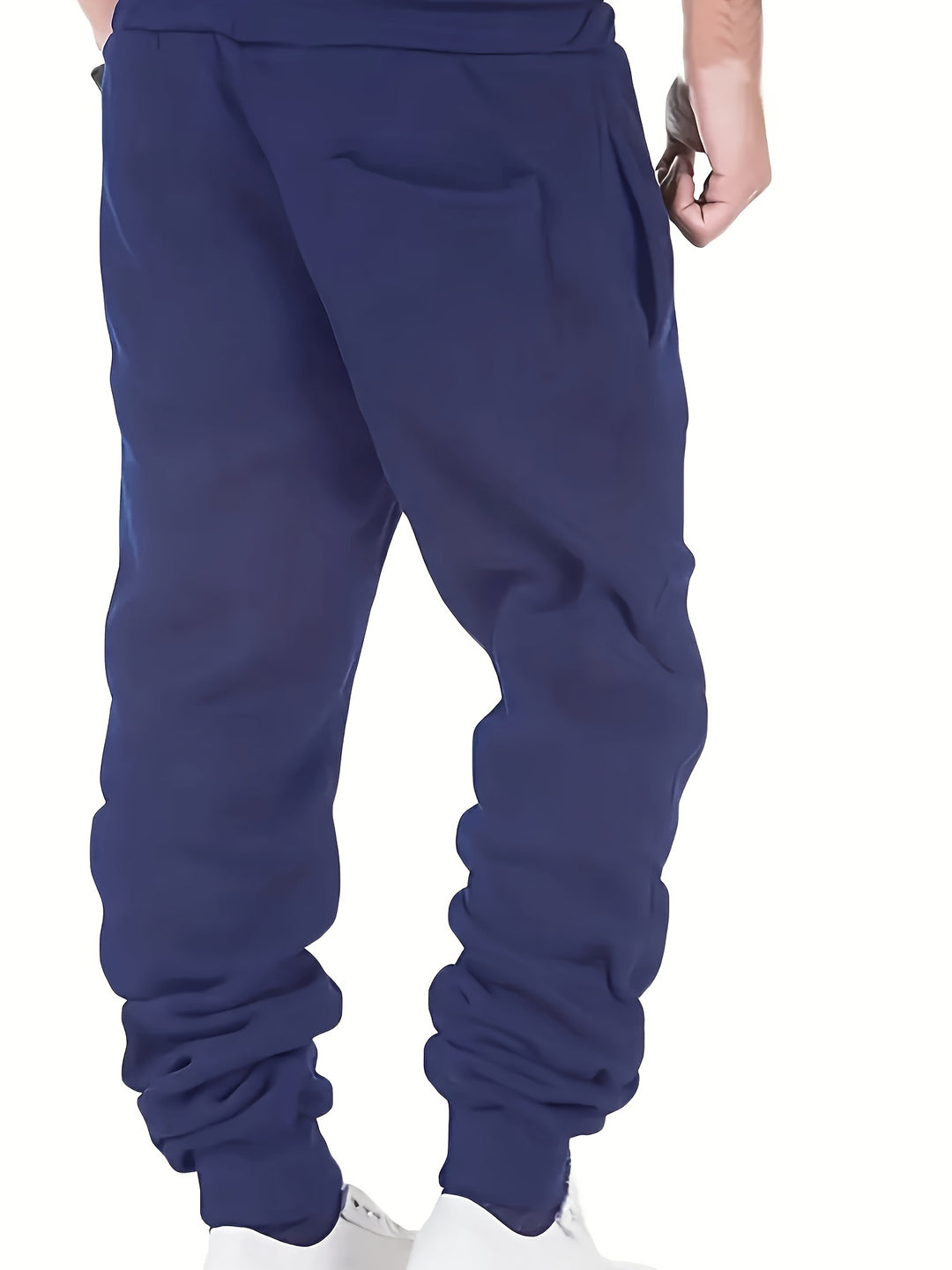 Men's Winter Fall Drawstring Sweatpants, Casual Joggers With Pockets For Running Jogging