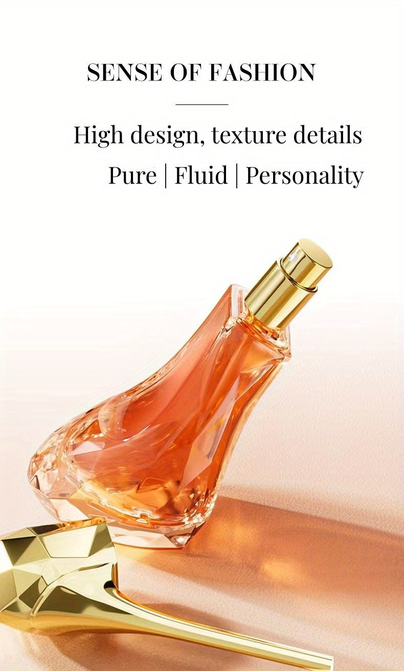 Luxurious High Heel Eau De Toilette Spray Gift Set - Long-Lasting, Refreshing Fragrance with Floral and Fruity Notes, Ideal for Dating, Daily Life, and Gift-Giving - Elegant, Sophisticated Perfume for the Modern Woman