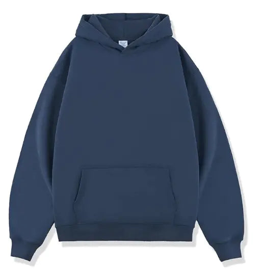 Men's Solid Color Casual Hoodies