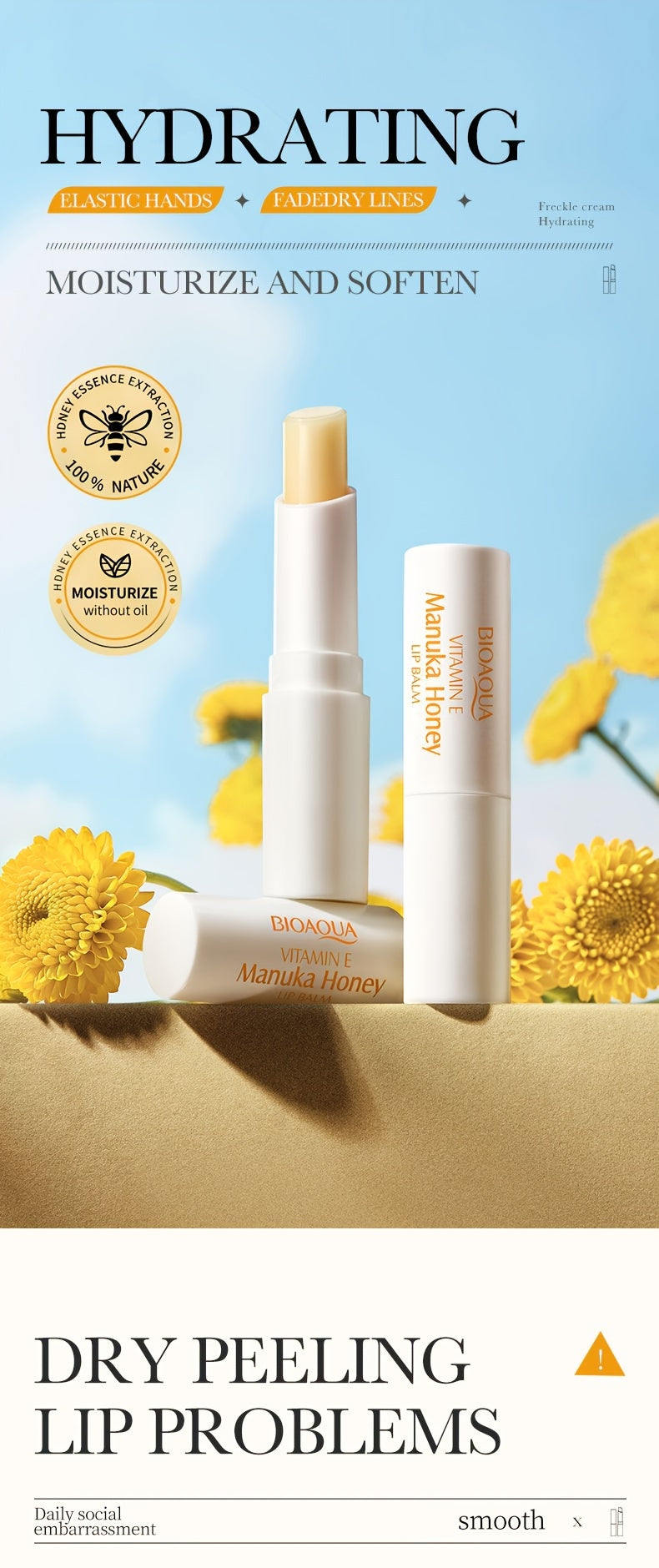 Honey Vitamin E Lip Balm