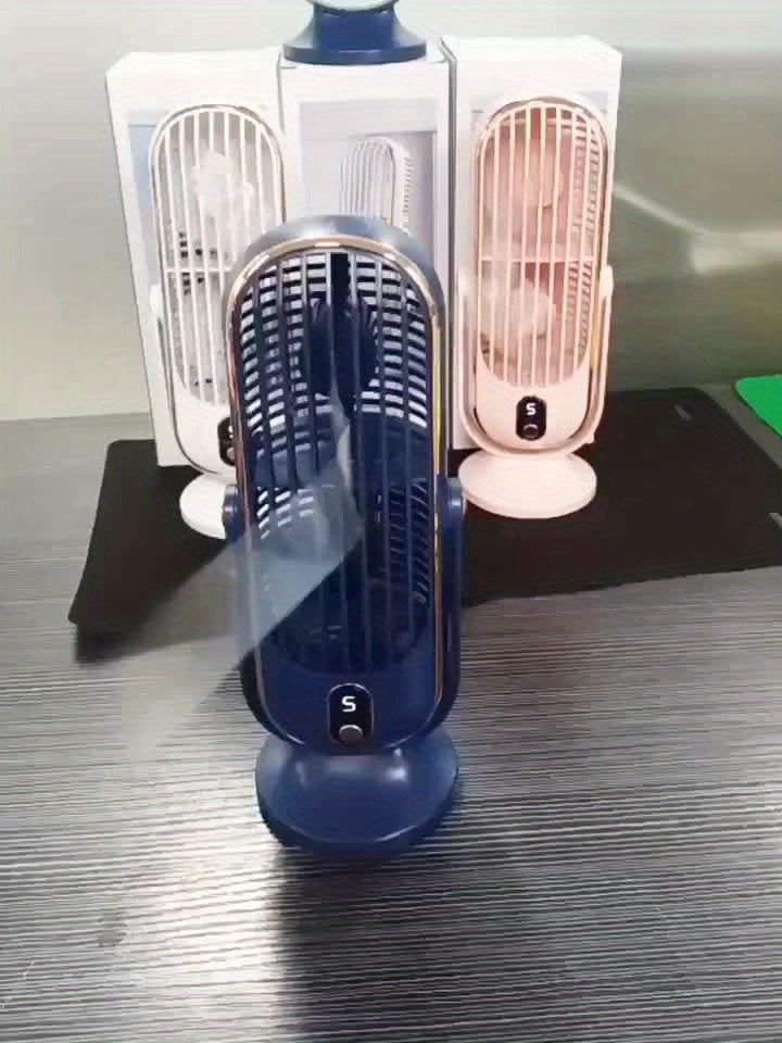 Portable Air Conditioner Fan – 5-Speed Dual Motor