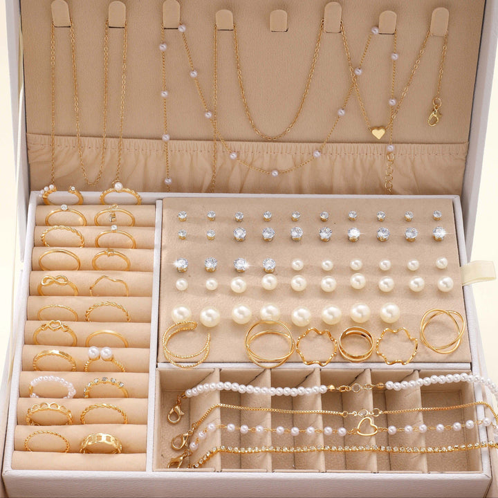 Jewelry Set – 83pcs Rings, Earrings, Necklaces