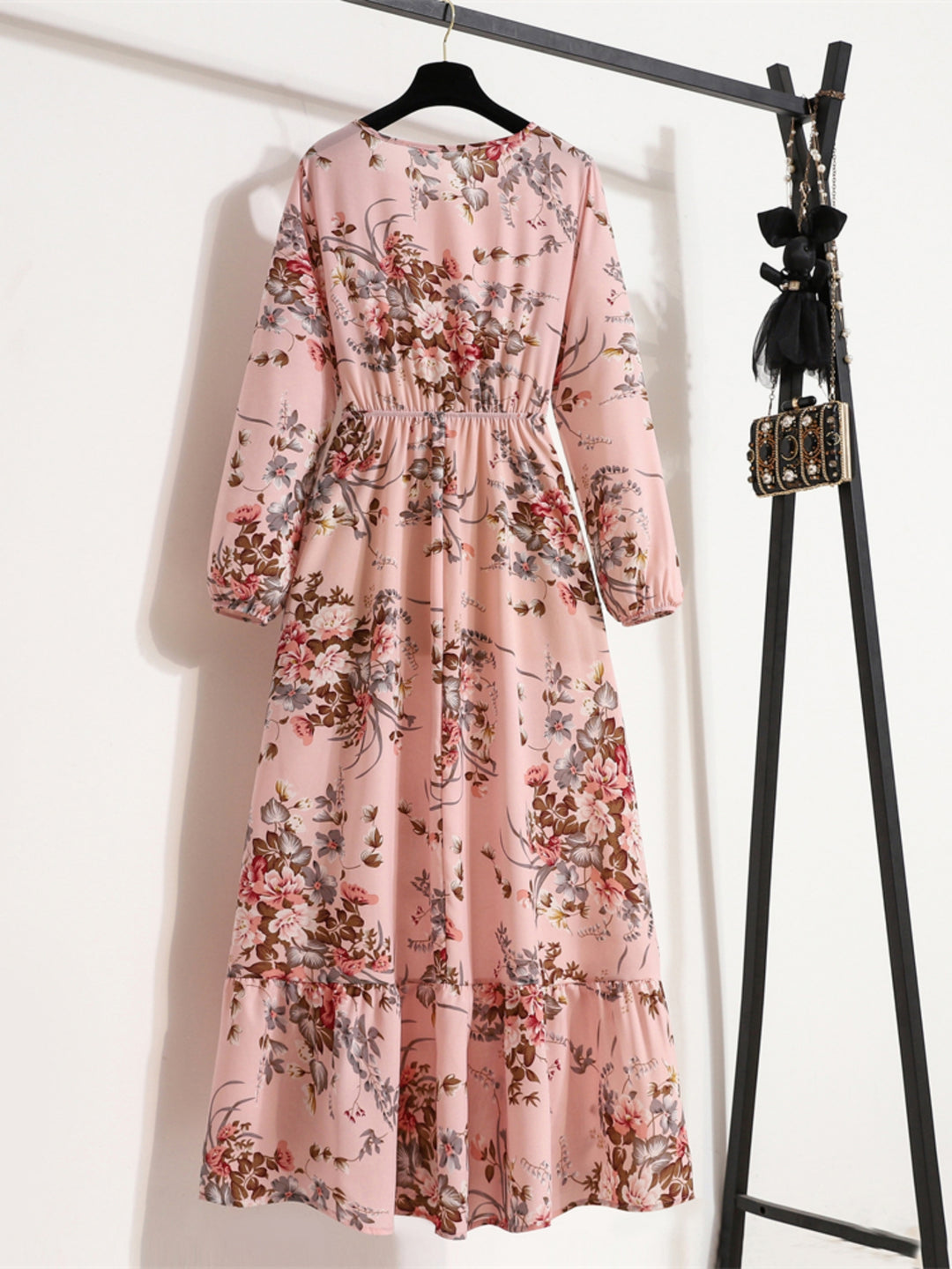 Elegant Floral A-Line Dress