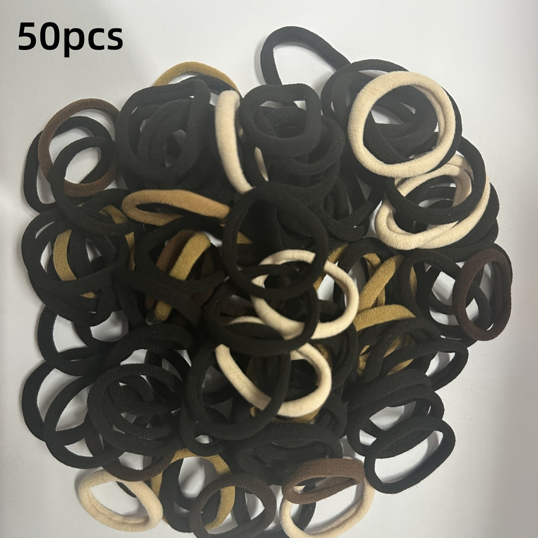 Minimalist Hair Bands Set – Elastic Ropes