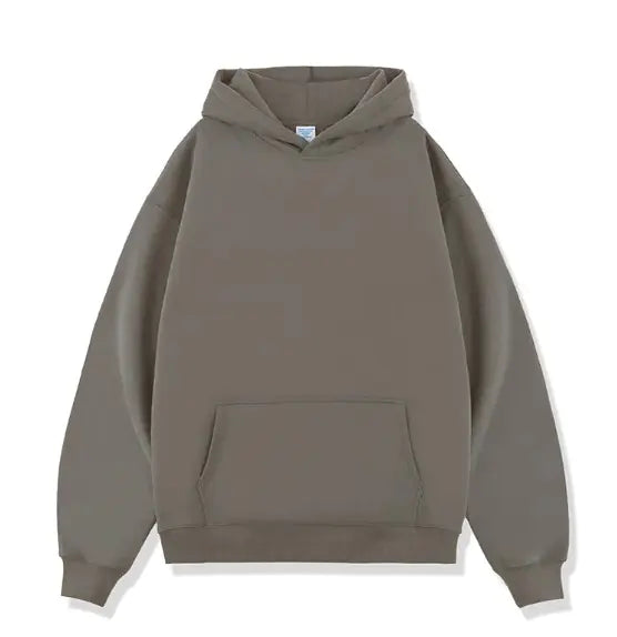 Men's Solid Color Casual Hoodies